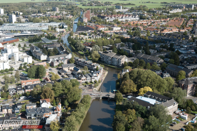 Centrum Leeuwarden richting het noorden